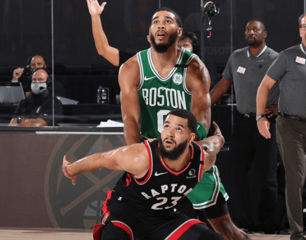  塔图姆53分绿军横扫猛龙主场  